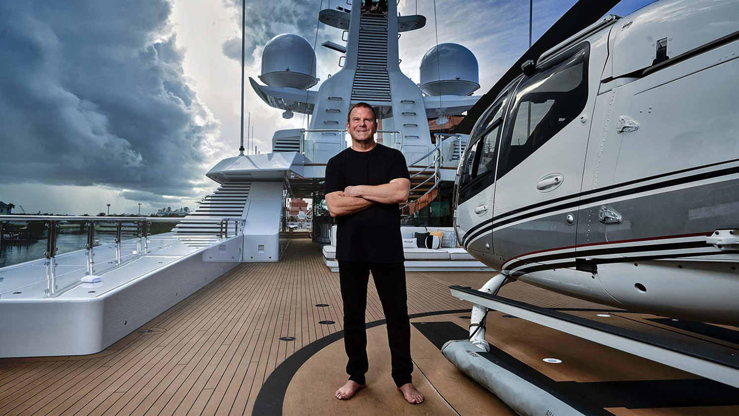 Tilman Fertitta’s new 252-foot yacht